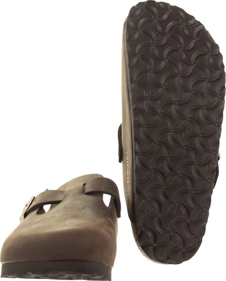 Boston - Oiled Leather Sabot - Image 5