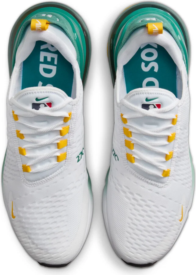 Boston Red Sox Nike Men's Air Max 270 Shoes in White | HQ7998-100 - Image 4