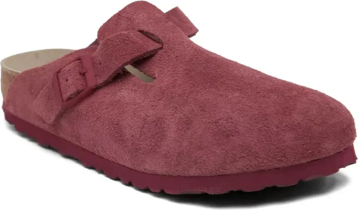 Boston "red" suede mules - Image 2