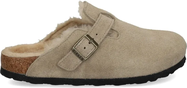 Boston Shearling mules