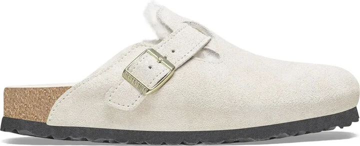 Boston shearling mules