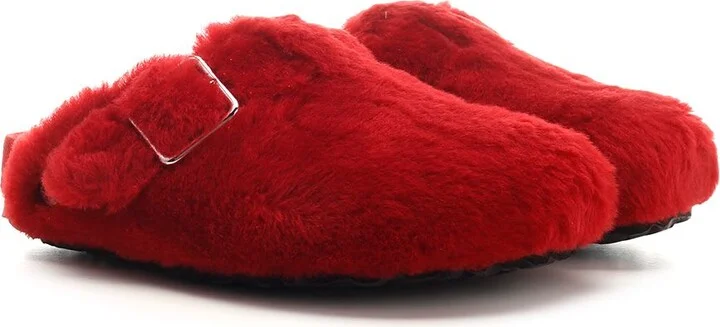 'boston' Shearling Sabot - Image 2