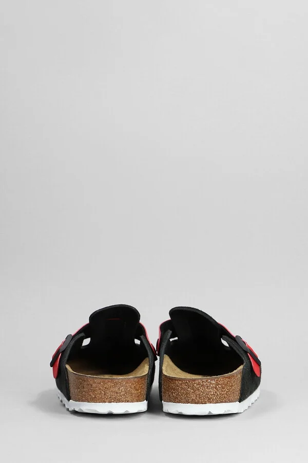 Boston Slipper-mule In Black Suede - Image 4