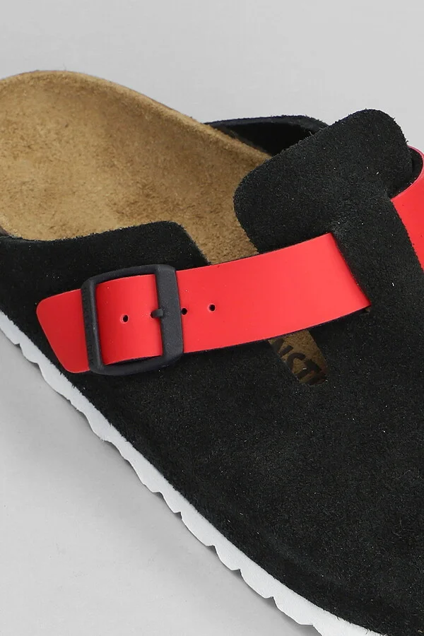 Boston Slipper-mule In Black Suede - Image 5