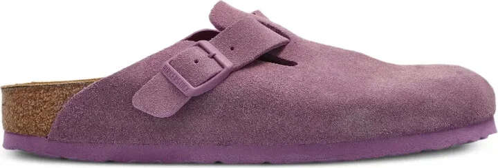 Boston suede buckle mules - Image 2