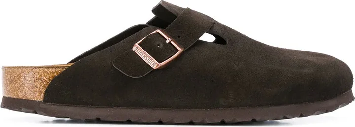 Boston suede clogs
