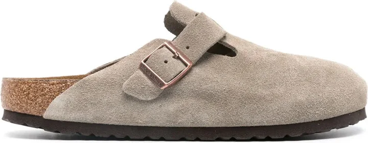 Boston suede clogs