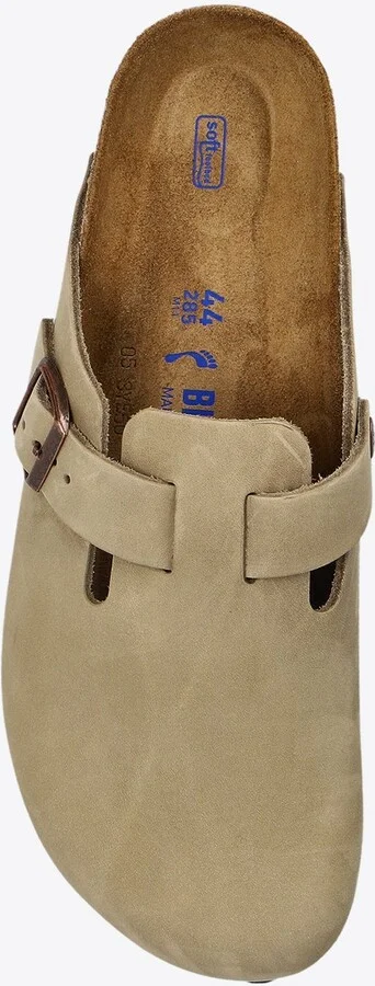 Boston Suede Flat Clogs - Image 3