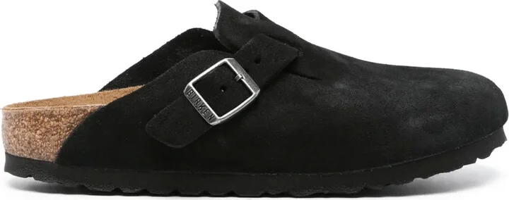 Boston suede mules