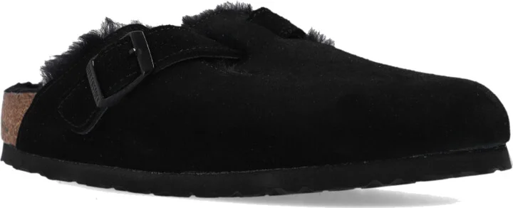 ‘Boston VL’ Suede Slides, , - Black - Image 2