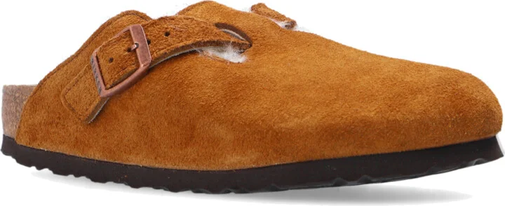 ‘Boston VL’ Suede Slides, , - Brown - Image 2