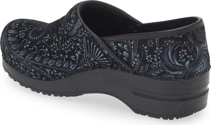 Boteh Paisley Print Clog - Image 2