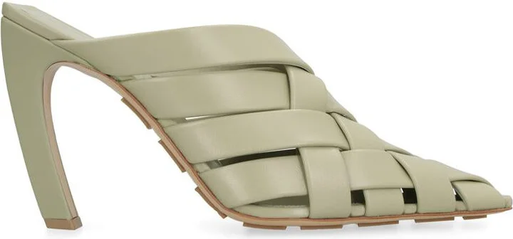 Bottega Veneta Alfie Leather Mules
