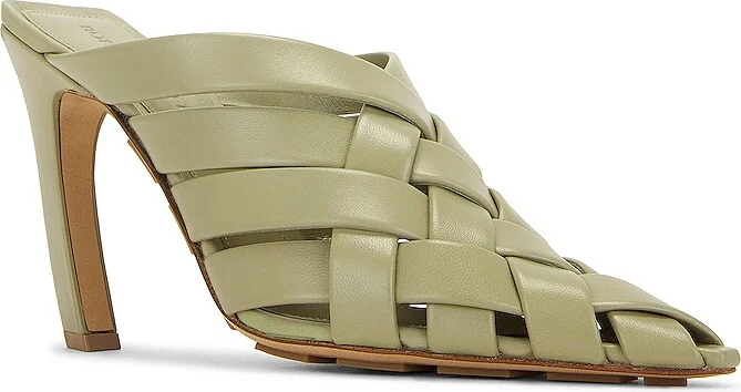 Bottega Veneta Alfie Mule Pump in Sage - Image 2