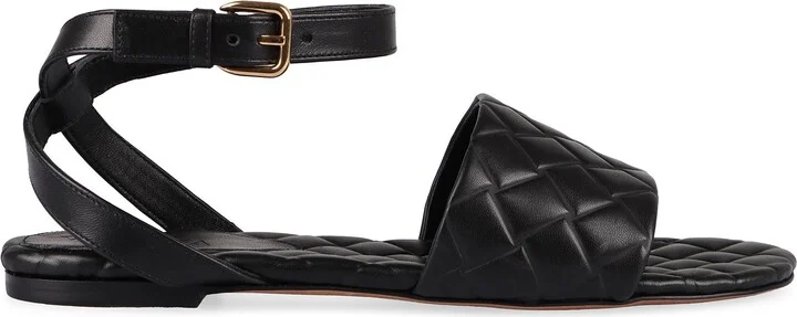 Bottega Veneta Amy Flat Sandals - Image 2