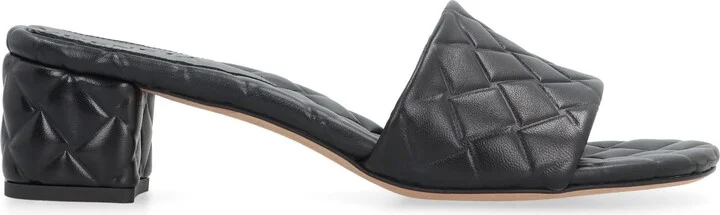 Bottega Veneta Amy Leather Mules - Image 2