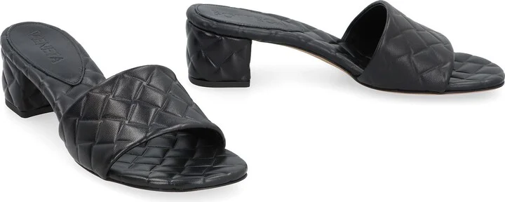 Bottega Veneta Amy Leather Mules - Image 3