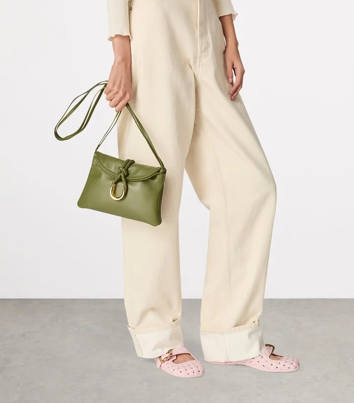 Bottega Veneta Amy Mary-Jane Flats - Image 2