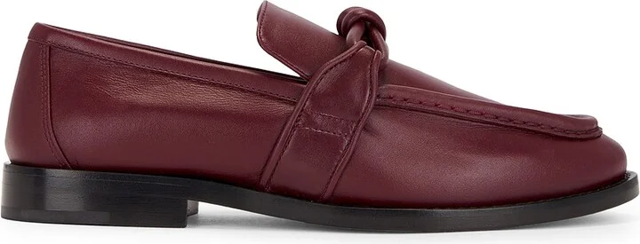 Bottega Veneta Astaire Flat Loafer in Wine