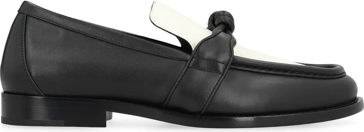 Bottega Veneta Astaire Leather Loafers - Image 2