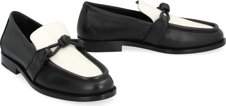 Bottega Veneta Astaire Leather Loafers - Image 3