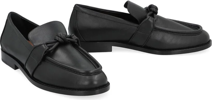 Bottega Veneta Astaire Leather Loafers - Image 3