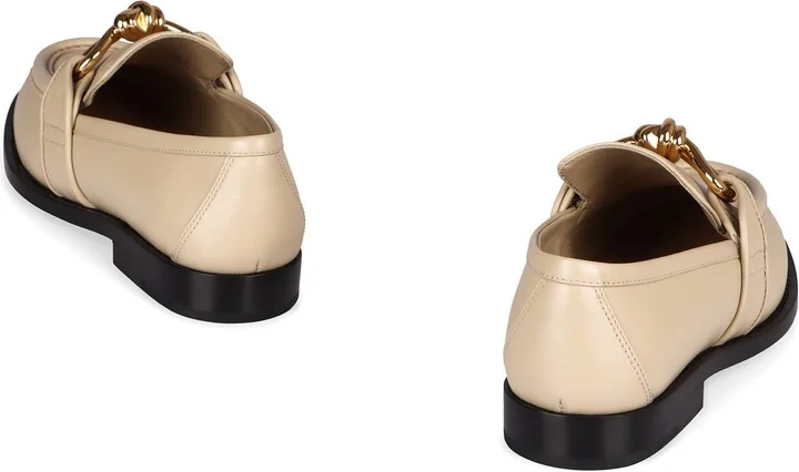 Bottega Veneta Astaire Leather Loafers - Image 4
