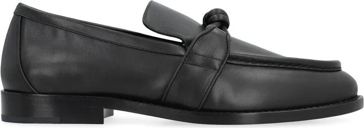 Bottega Veneta Astaire Leather Loafers