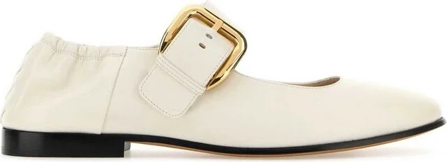 Bottega Veneta Astaire Mary-Jane Ballerina Shoes
