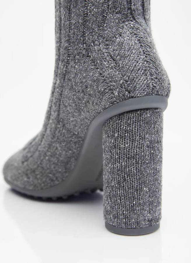 Bottega Veneta Atomic Boot - Woman Boots Grey Eu - 38 - Image 2