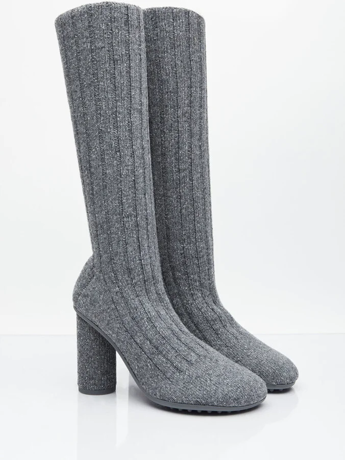 Bottega Veneta Atomic Boot - Woman Boots Grey Eu - 38 - Image 3