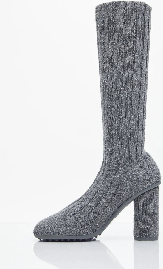 Bottega Veneta Atomic Boot - Woman Boots Grey Eu - 38 - Image 4
