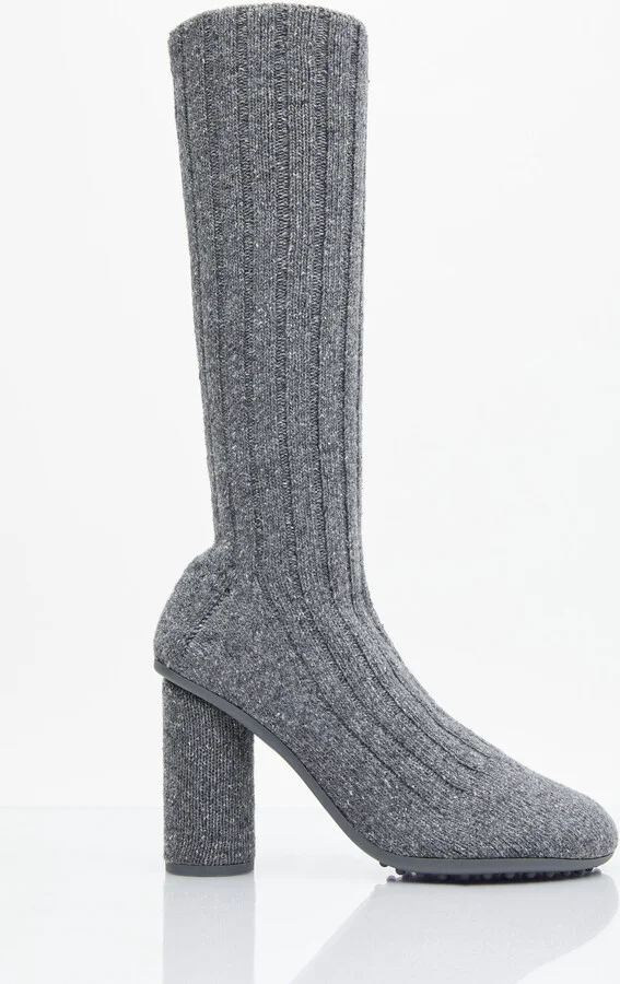 Bottega Veneta Atomic Boot - Woman Boots Grey Eu - 38