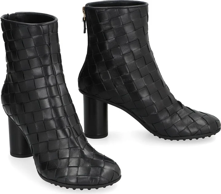 Bottega Veneta Atomic Leather Ankle Boots - Image 3