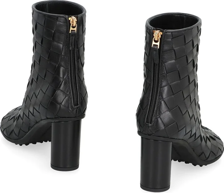 Bottega Veneta Atomic Leather Ankle Boots - Image 4