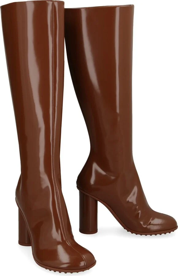 Bottega Veneta Atomic Leather Boots - Image 3
