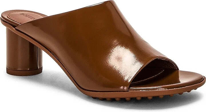 Bottega Veneta Atomic Mule Sandal in Brown - Image 2
