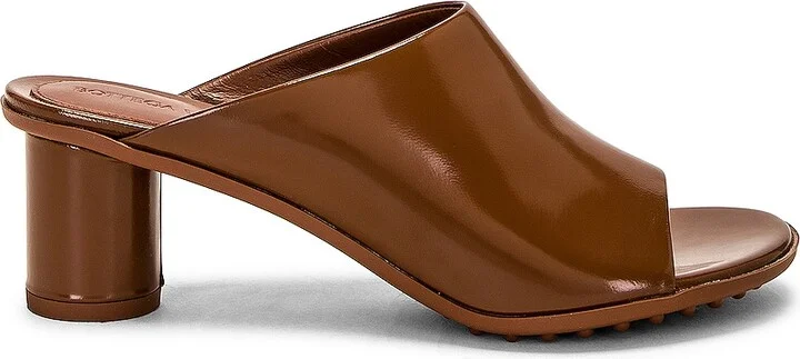 Bottega Veneta Atomic Mule Sandal in Brown