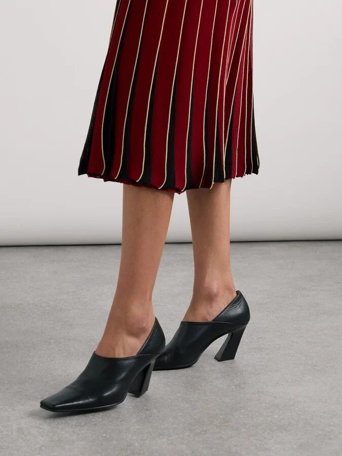 Bottega Veneta - Banzai Leather Pumps - Black - Image 2