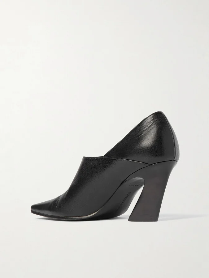 Bottega Veneta - Banzai Leather Pumps - Black - Image 3