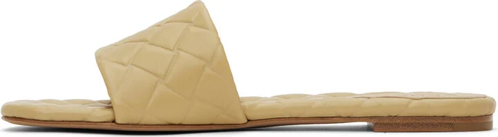 Bottega Veneta Beige Amy Sandals - Image 3