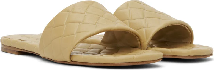 Bottega Veneta Beige Amy Sandals - Image 4