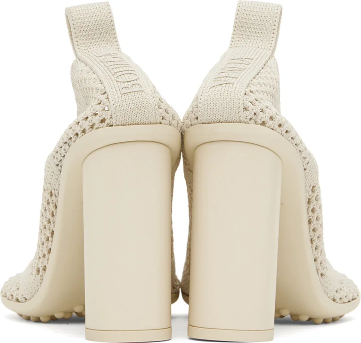 Bottega Veneta Beige Atomic Pump Heels - Image 2