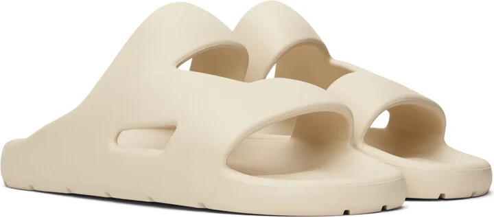 Bottega Veneta Beige Band Sandals - Image 4