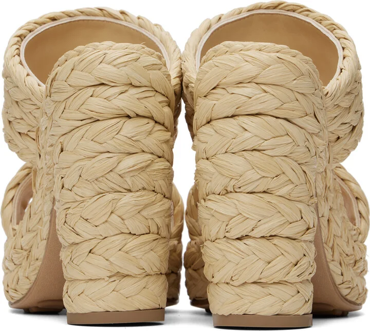 Bottega Veneta Beige Canalazzo Sandals - Image 2