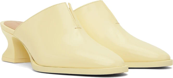 Bottega Veneta Beige Cha-Cha Mules - Image 4