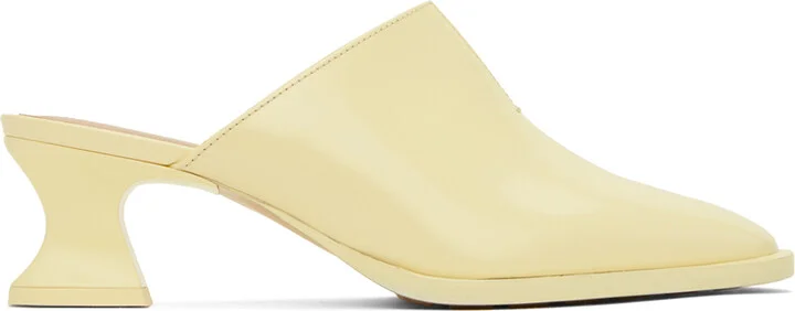 Bottega Veneta Beige Cha-Cha Mules