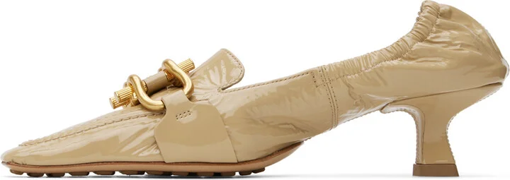 Bottega Veneta Beige Madame Heels - Image 3