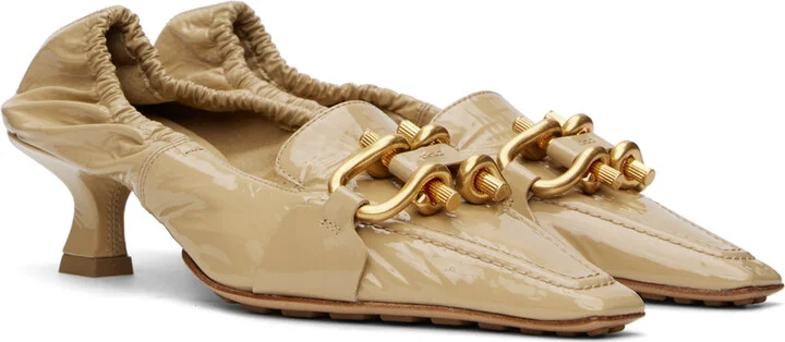 Bottega Veneta Beige Madame Heels - Image 4