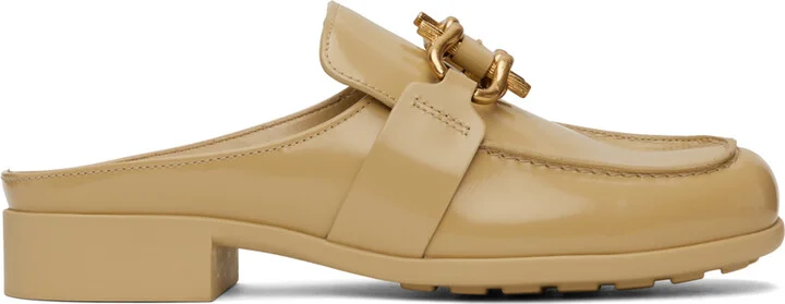 Bottega Veneta Beige Monsieur Loafers